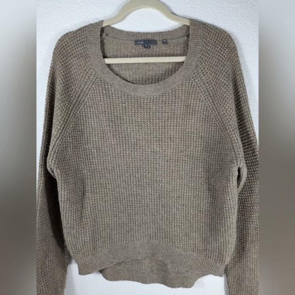 Vince yak and wool Cozy Tan Sweater